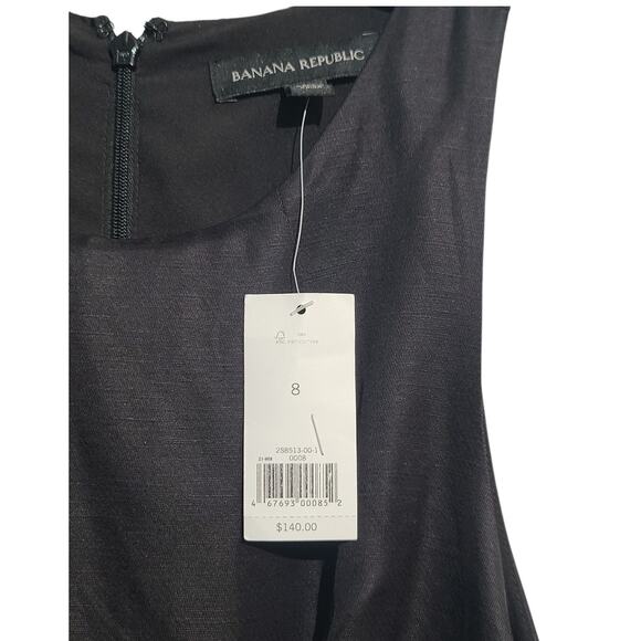 Banana Republic Sleeveless Fit & Flare Polka Dot Dress NWT - Picture 4 of 5